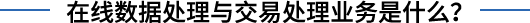 在線數(shù)據(jù)處理與交易處理業(yè)務